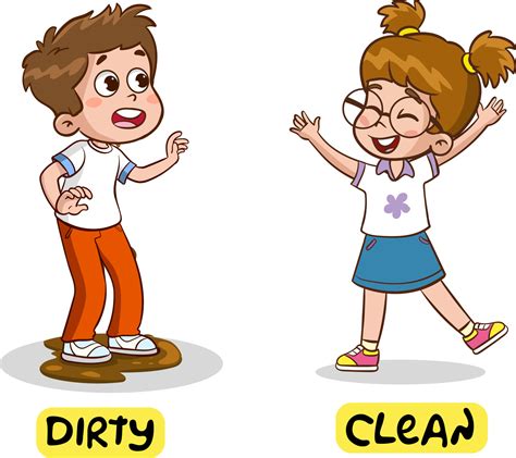 clean dirty cartoon|More.